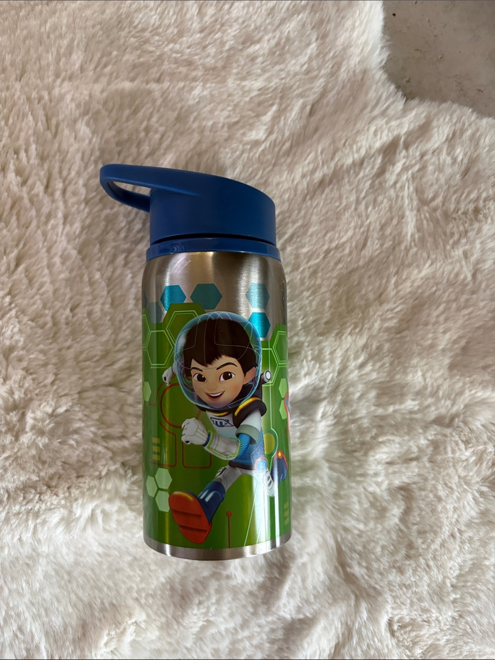 Disney Kids Blue and Green Character Water Bottle